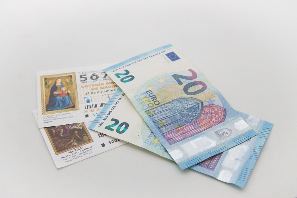 Spanish Christmas Lottery Ticket Euros