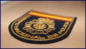 spanish national police badge