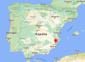 Elche Spain map