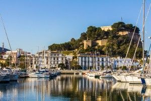 Castle of Denia Spain