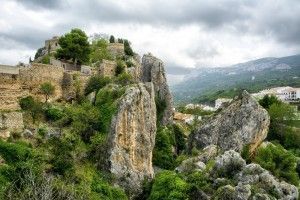 Guadalest Spain mountain