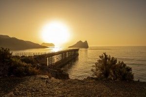 Aguilas beach