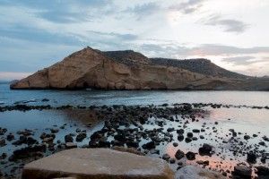 Cala cerrada Aguilas Murcia