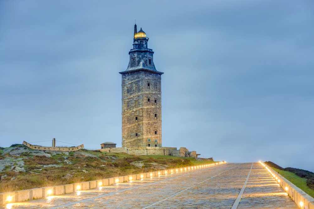 La Coruna Spain Torre de Hercules