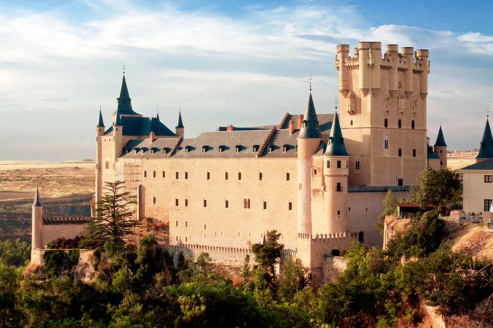 Segovia Spain castle
